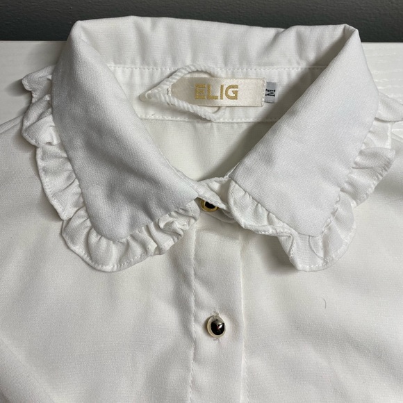 elig Tops - White blouse